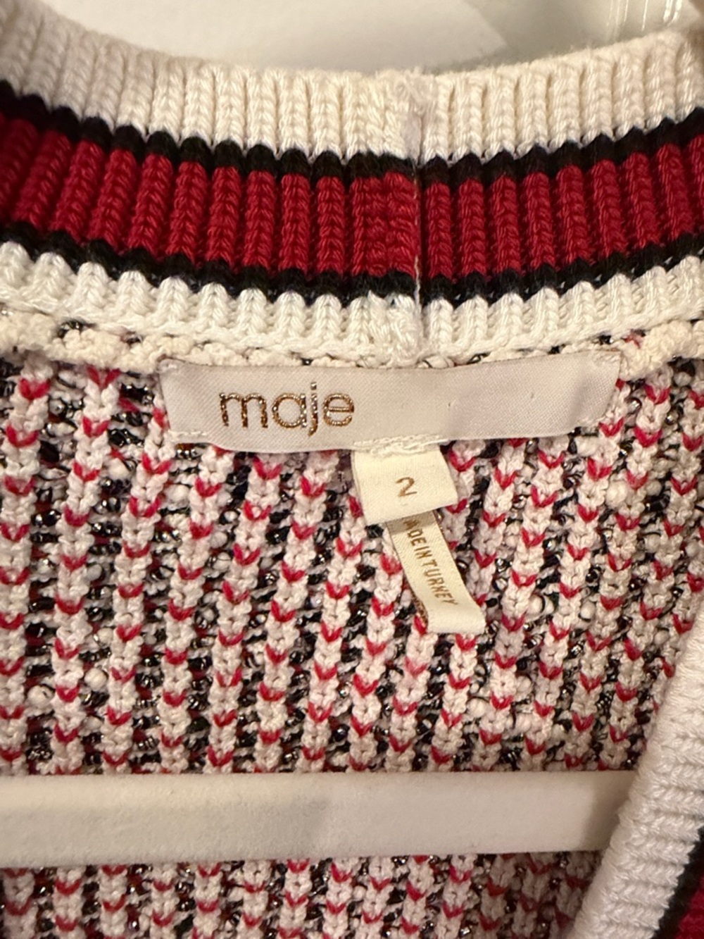 Maje Button-Front Cardigan - Picture 3 of 4